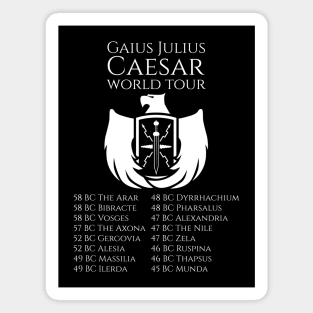 Gaius Julius Caesar World Tour - Ancient Roman Legion Eagle Shield Magnet